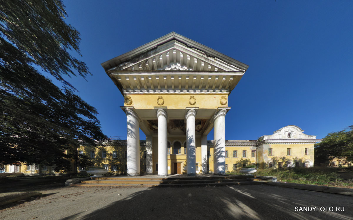 Троицкий Жировой Комбинат, здание клуба, панорама
